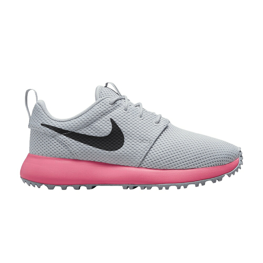 ナイキ ゴルフ 灰色 グレー 黒色 ブラック 'SMOKE PUNCH' ジュニア キッズ NIKE ROSHE GOLF NEXT NATURE GS GREY HOT / LIGHT SMOKE GREY HOT PUNCH BLACK ベビー マタニティ スニーカー