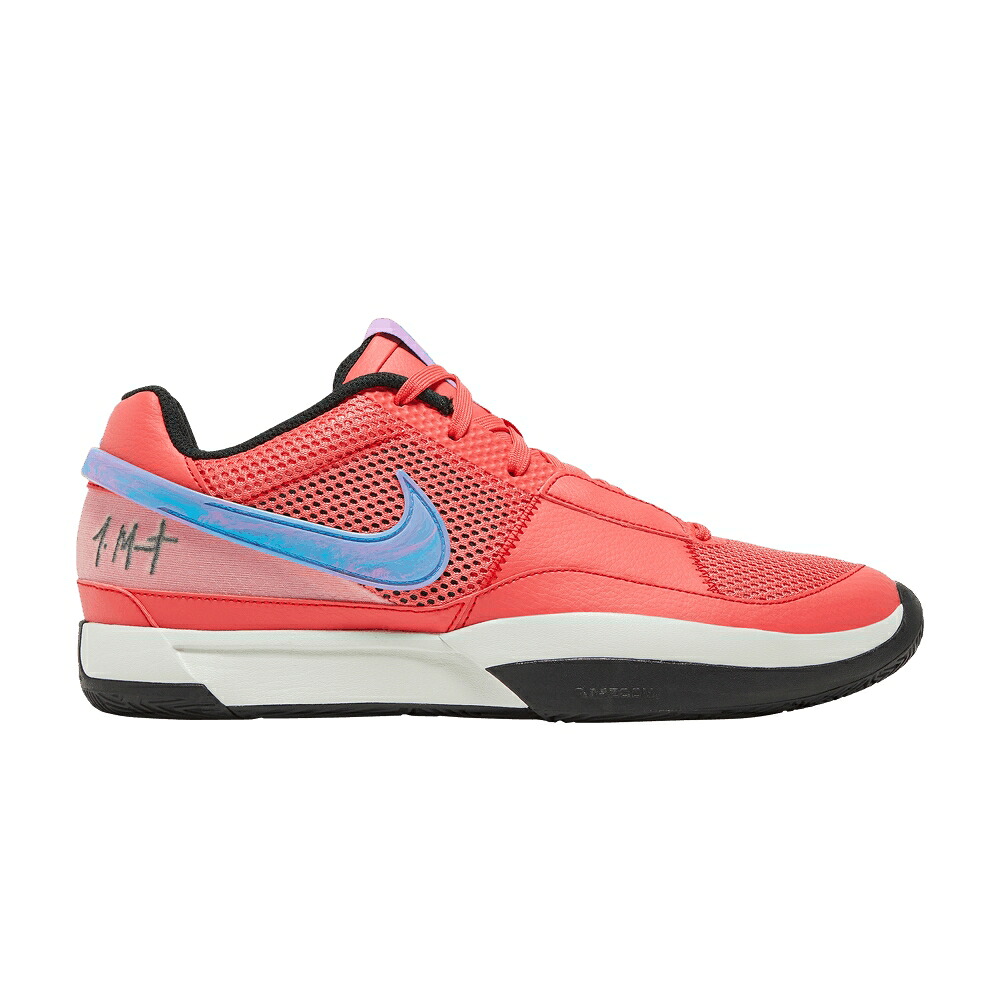 ナイキ 青味 青色 電影 \u0027FUEL\u0027 スニーカー メンズ NIKE JA 1 / EMBER GLOW BLUE LIGHTNING LIGHT スニーカー-靴