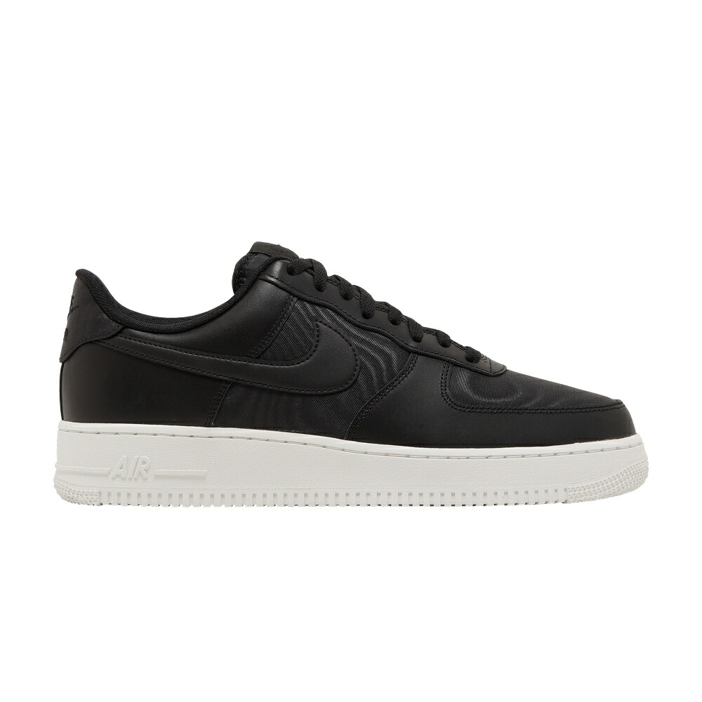 ナイキ 黒色 ブラック 白色 ホワイト エアフォース '07 'BLACK NYLON' スニーカー メンズ NIKE AIR FORCE 1 LOW SE / BLACK SUMMIT WHITE BLACK