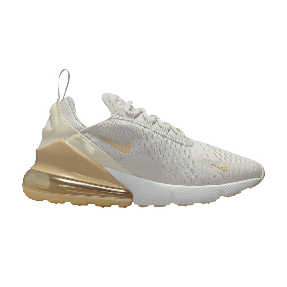 ナイキ マックス エア湖マックス \u0027LIGHT SESAME\u0027 スニーカー レディース NIKE WMNS AIR MAX 270 BONE / LIGHT BONE SAIL COCONUT MILK