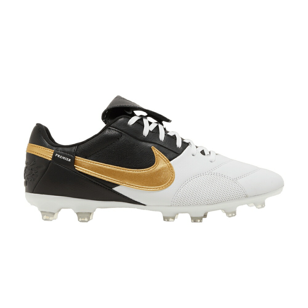 ナイキ プレミアム 白色 ホワイト 黒色 ブラック ゴールド 'CLASH PACK' スニーカー メンズ NIKE PREMIER 3 FG / WHITE BLACK METALLIC GOLD