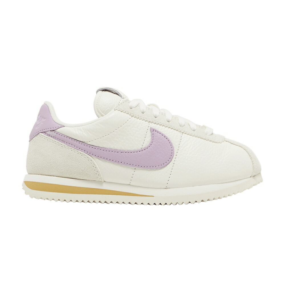 ナイキ コルテッツ クラブ ゴールド AIL LILAC スニーカー レディース NIKE WMNS CORTEZ SE ICED / SAIL SAIL CLUB GOLD ICED LILAC