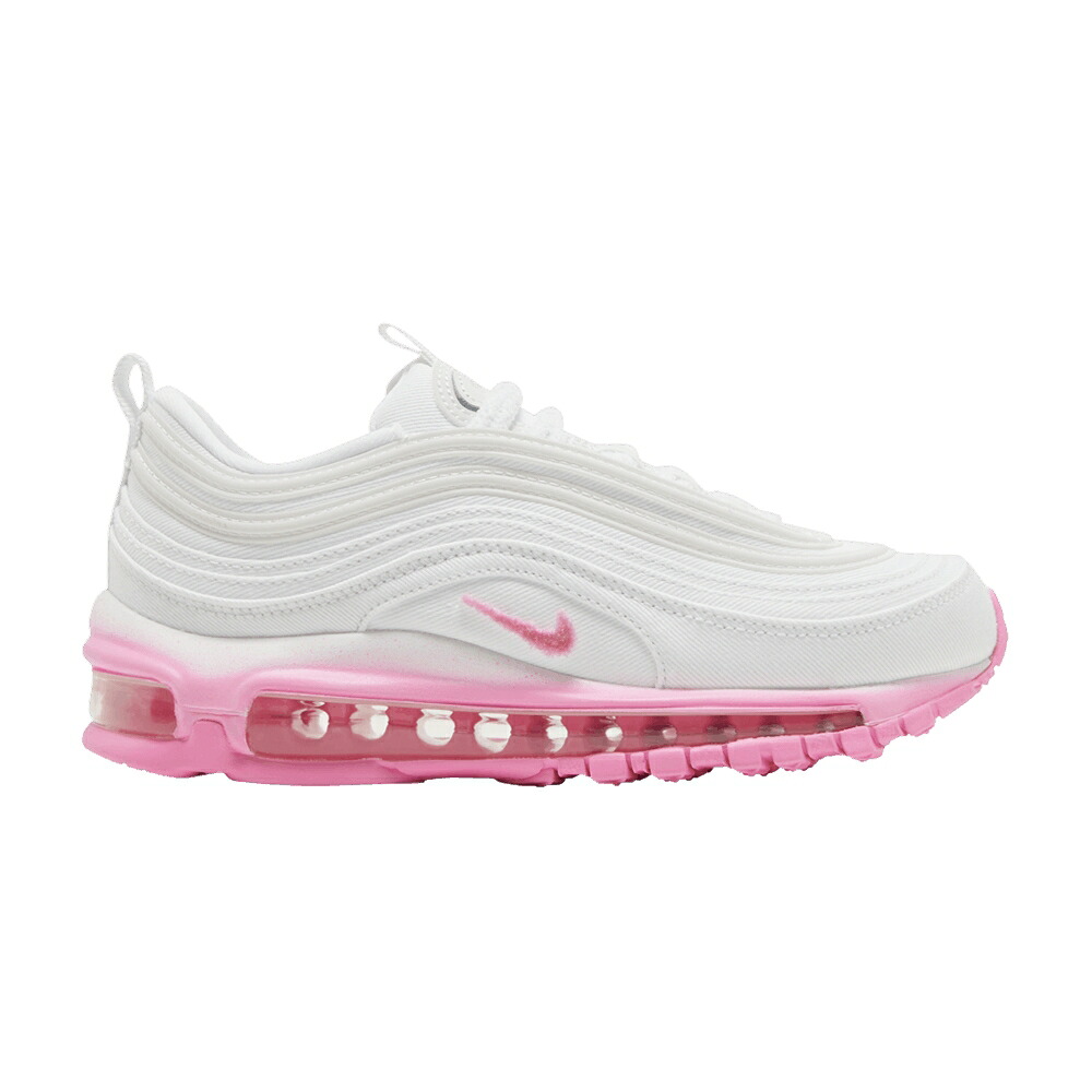 ナイキ マックス スウッシュ スウォッシュ サクラ色 白いこと 白いこと 大気圏マックス \u0027CHENILLE FOAM\u0027 スニーカー レディース NIKE WMNS AIR MAX 97 SE SWOOSH - PINK / WHITE PINK FOAM PINK SPELL