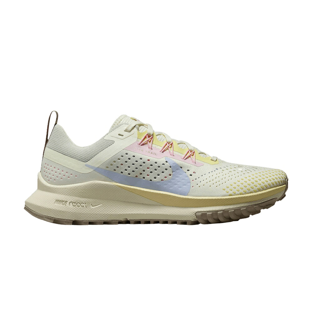 ナイキ リアクト ペガサス 青味 青色 \u0027SAIL WHISPER\u0027 スニーカー レディース NIKE WMNS REACT PEGASUS TRAIL 4 BLUE / SAIL PHANTOM DIFFUSED TAUPE BLUE レディース靴-スニーカー-靴
