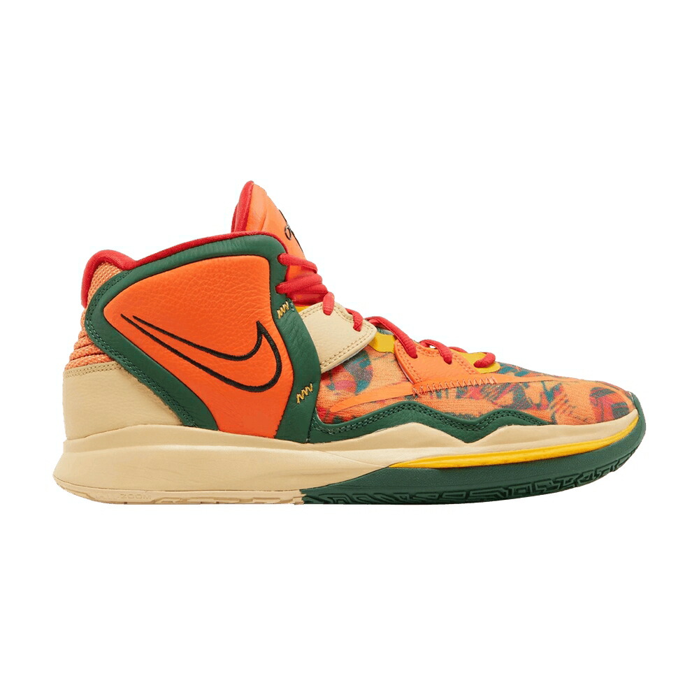 ナイキ カイリー 橙 オレンジ色 緑 緑であること \u00271 ORANGE\u0027 スニーカー メンズ NIKE KYRIE INFINITY EP WORLD, 1 PEOPLE - / SAFETY ORANGE GORGE GREEN SESAME