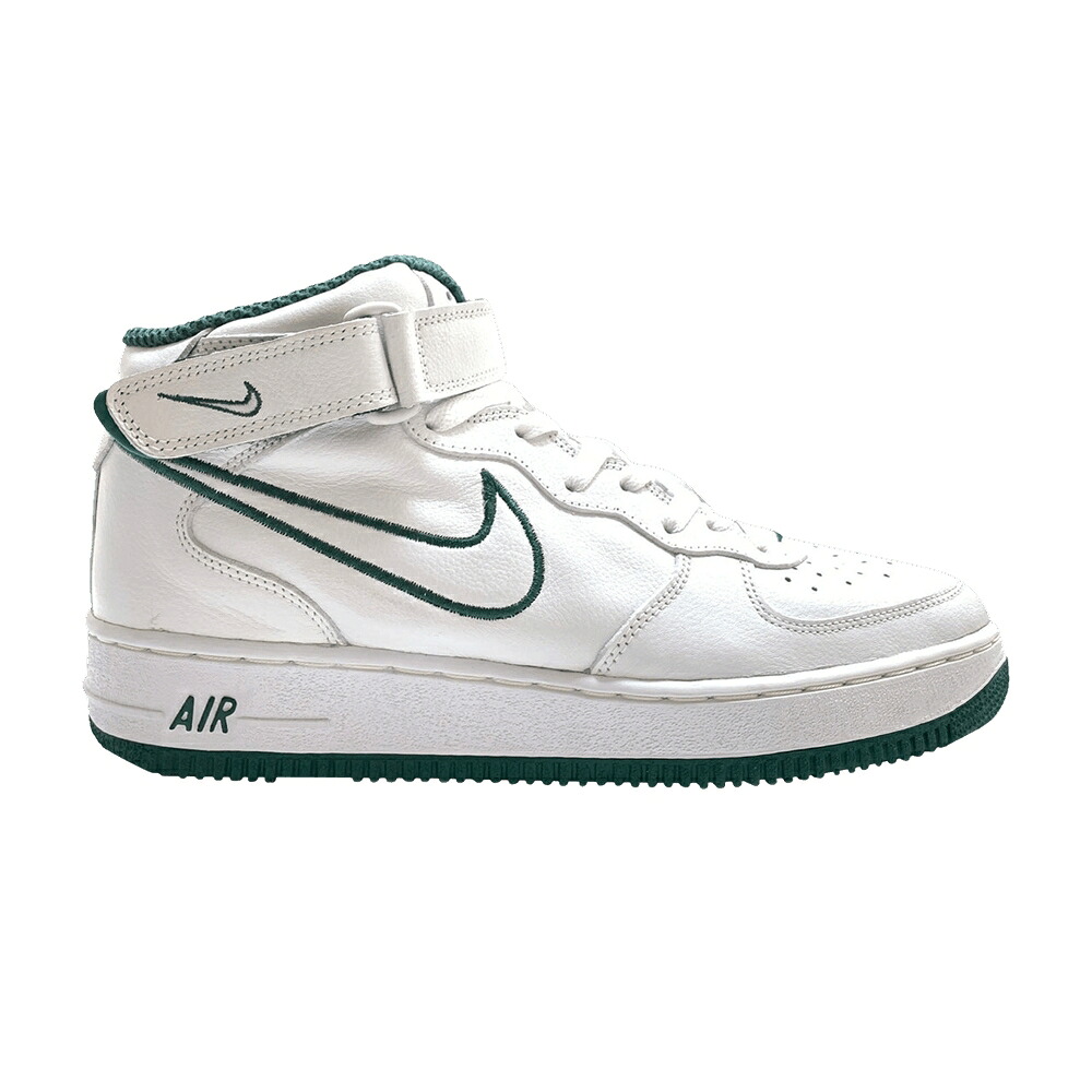 ナイキ ミッド 白いこと 白いこと ディープ フォレスト 空軍 \u0027DEEP FOREST\u0027 スニーカー メンズ NIKE AIR FORCE 1 MID / WHITE WHITE DEEP FOREST