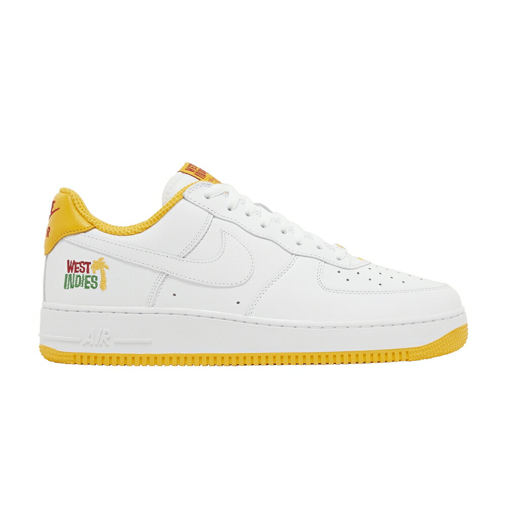 ナイキ メンズ 白色 ホワイト ゴールド MEN'S エアフォース 'WEST GOLD' スニーカー NIKE AIR FORCE 1 LOW INDIES - UNIVERSITY / WHITE WHITE UNIVERSITY GOLD|スニケス