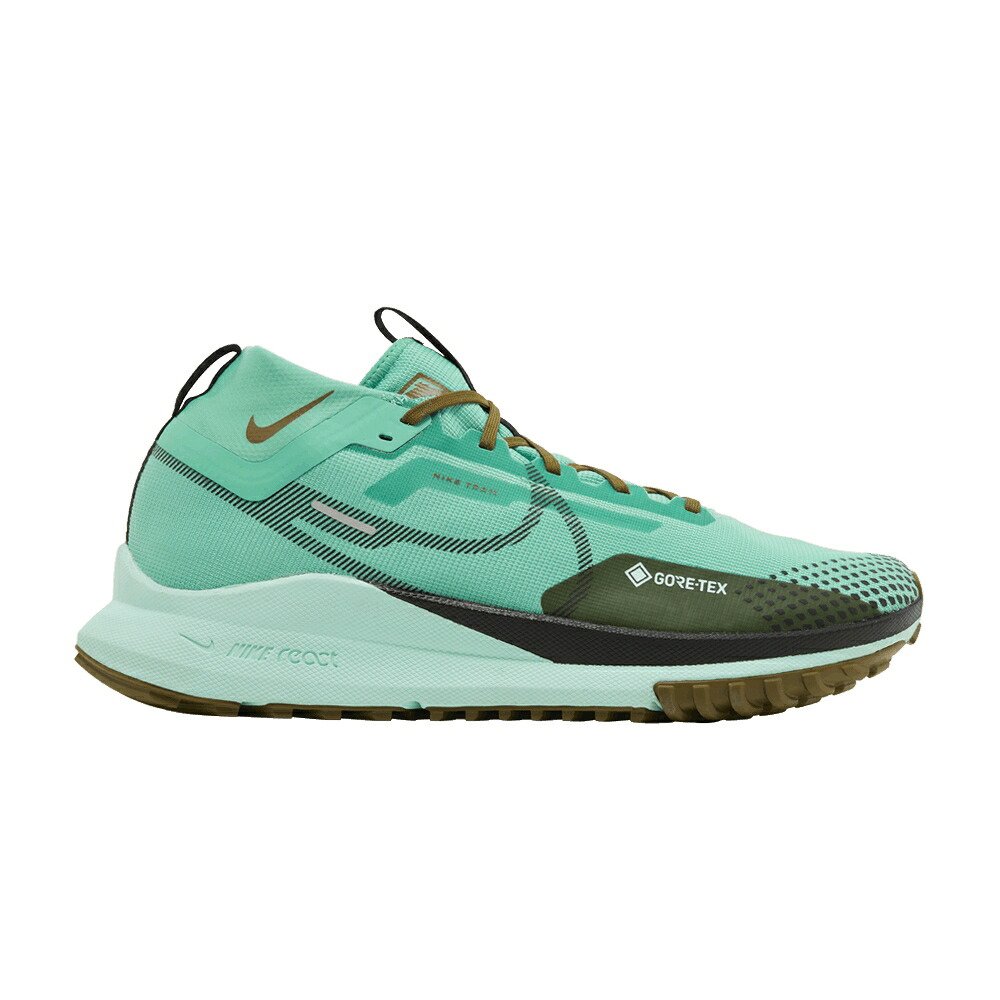 ナイキ リアクト ペガサス ゴアテックス 緑 グリーン スプリング オリーブ 'SPRING OLIVE' スニーカー メンズ NIKE REACT PEGASUS TRAIL 4 GORE-TEX GREEN / SPRING GREEN OLIVE FLAK MINT