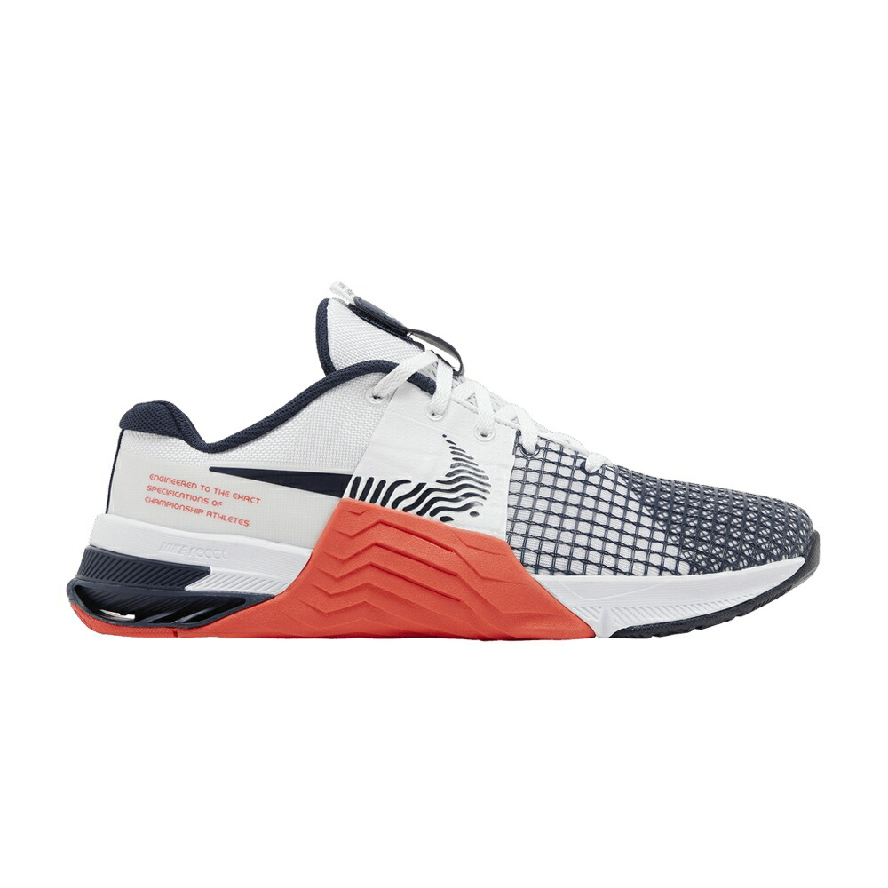ナイキ クリムゾン 白色 ホワイト WHITE OBSIDIAN スニーカー メンズ NIKE METCON 8 CRIMSON / WHITE BRIGHT CRIMSON OBSIDIAN