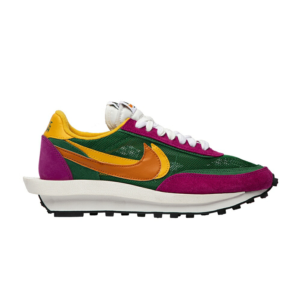 ナイキ 緑 グリーン 橙 オレンジ PINE GREEN スニーカー メンズ NIKE SACAI X LDWAFFLE / PINE GREEN CLAY ORANGE DEL SOL