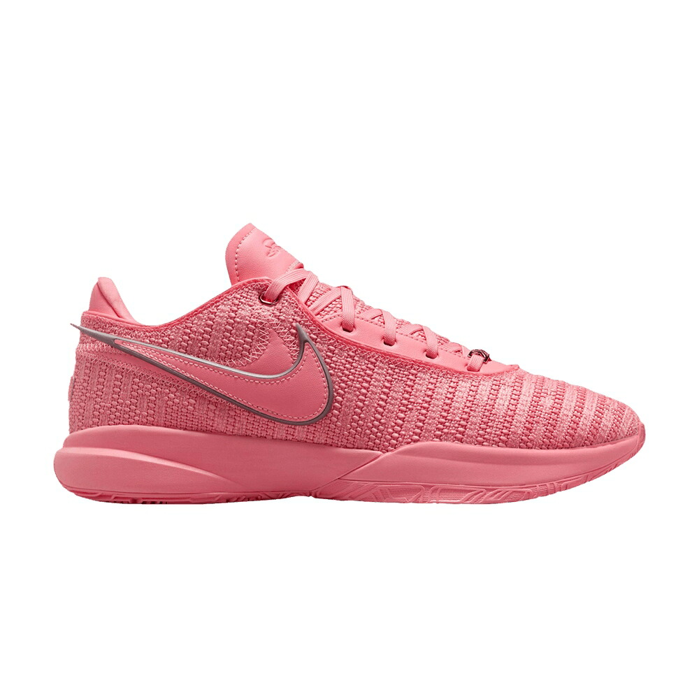 ナイキ レブロン さくら色 しろがね色 しろがね色 \u0027PINK DIAMOND\u0027 スニーカー メンズ NIKE LEBRON 20 / PINK GAZE METALLIC SILVER 靴-スニーカー-メンズ靴