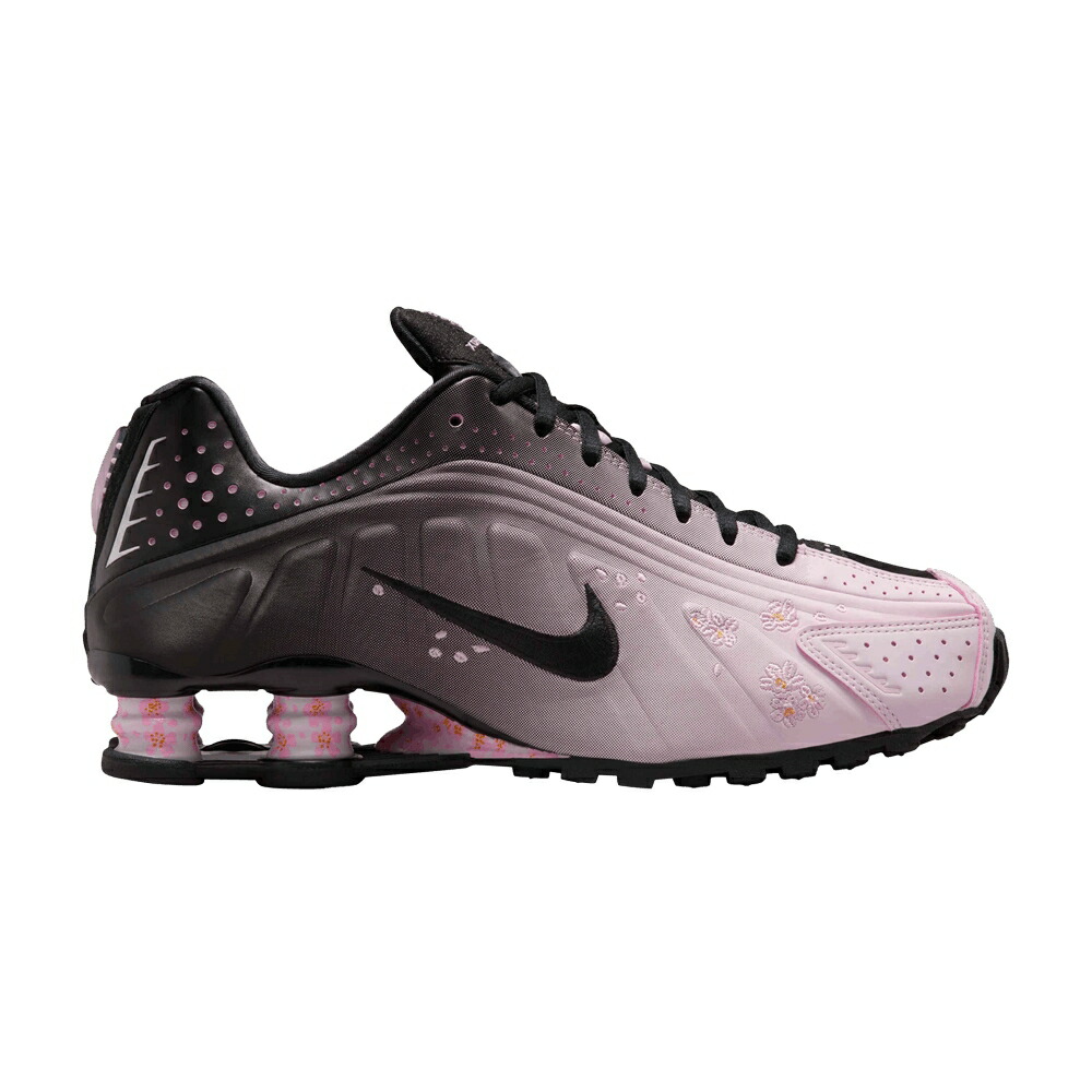 ナイキ ショックス サクラ色 黒いこと 黒いこと \u0027SAKURA\u0027 スニーカー レディース NIKE WMNS SHOX R4 / REGAL PINK BLACK REGAL PINK