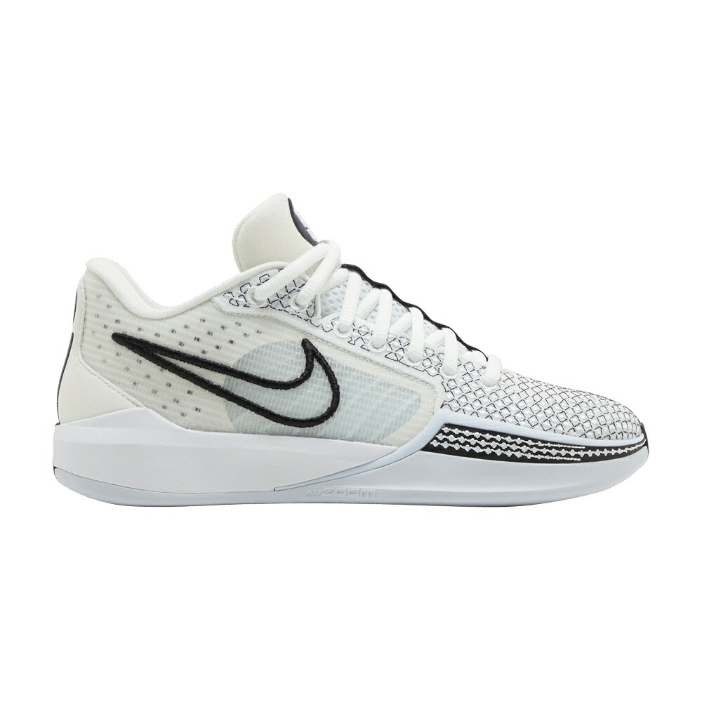 ナイキ 白色 ホワイト 黒色 ブラック 灰色 グレー MAGNETIC スニーカー レディース NIKE WMNS SABRINA 1 EP / WHITE BLACK FOOTBALL GREY