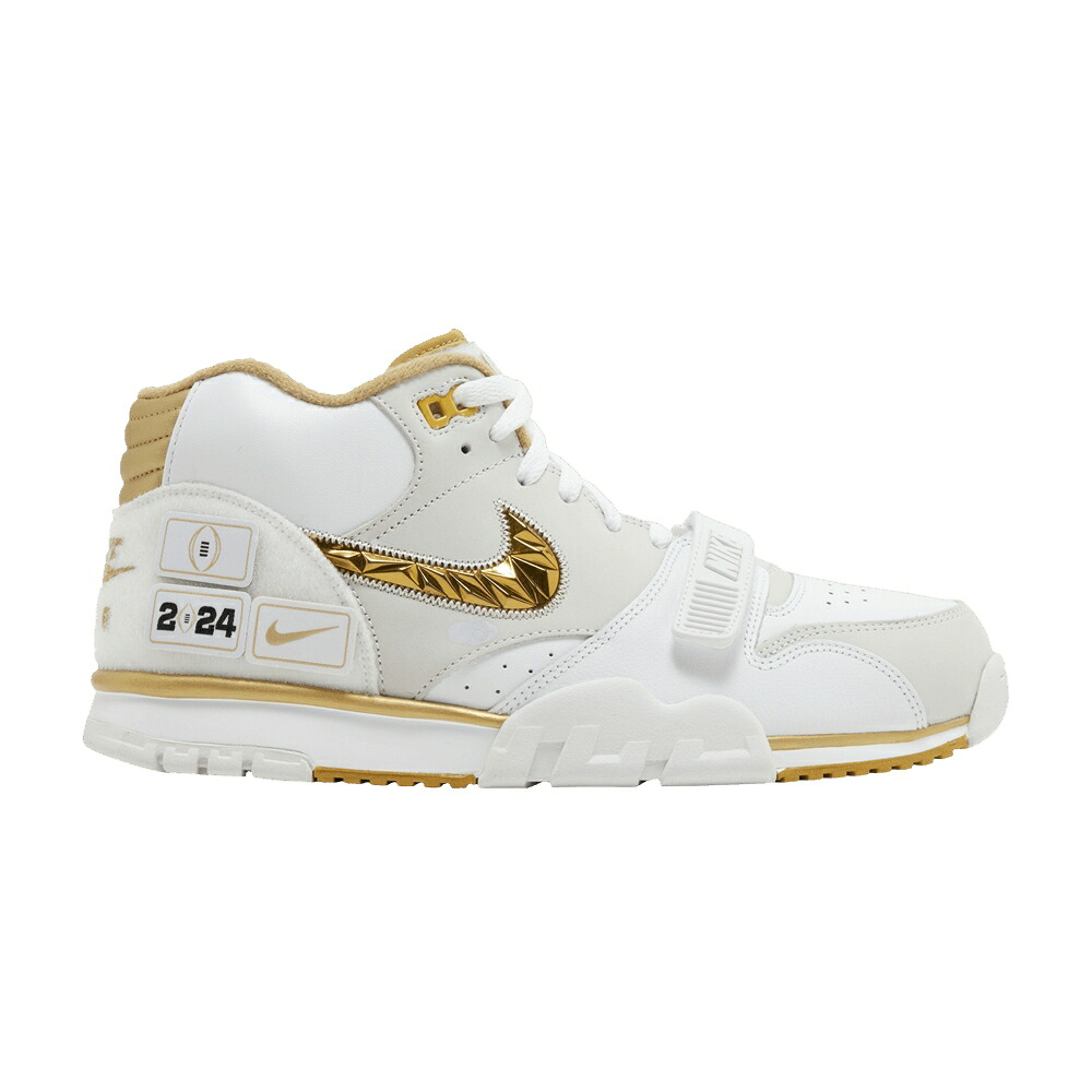 ナイキ トレーナー 白色 ホワイト ゴルフ エアトレーナー 'COLLEGE WHITE' スニーカー メンズ NIKE AIR TRAINER 1 FOOTBALL PLAYOFFS PACK - / WHITE GOLF LEAF WHITE METALLIC｜スニケス