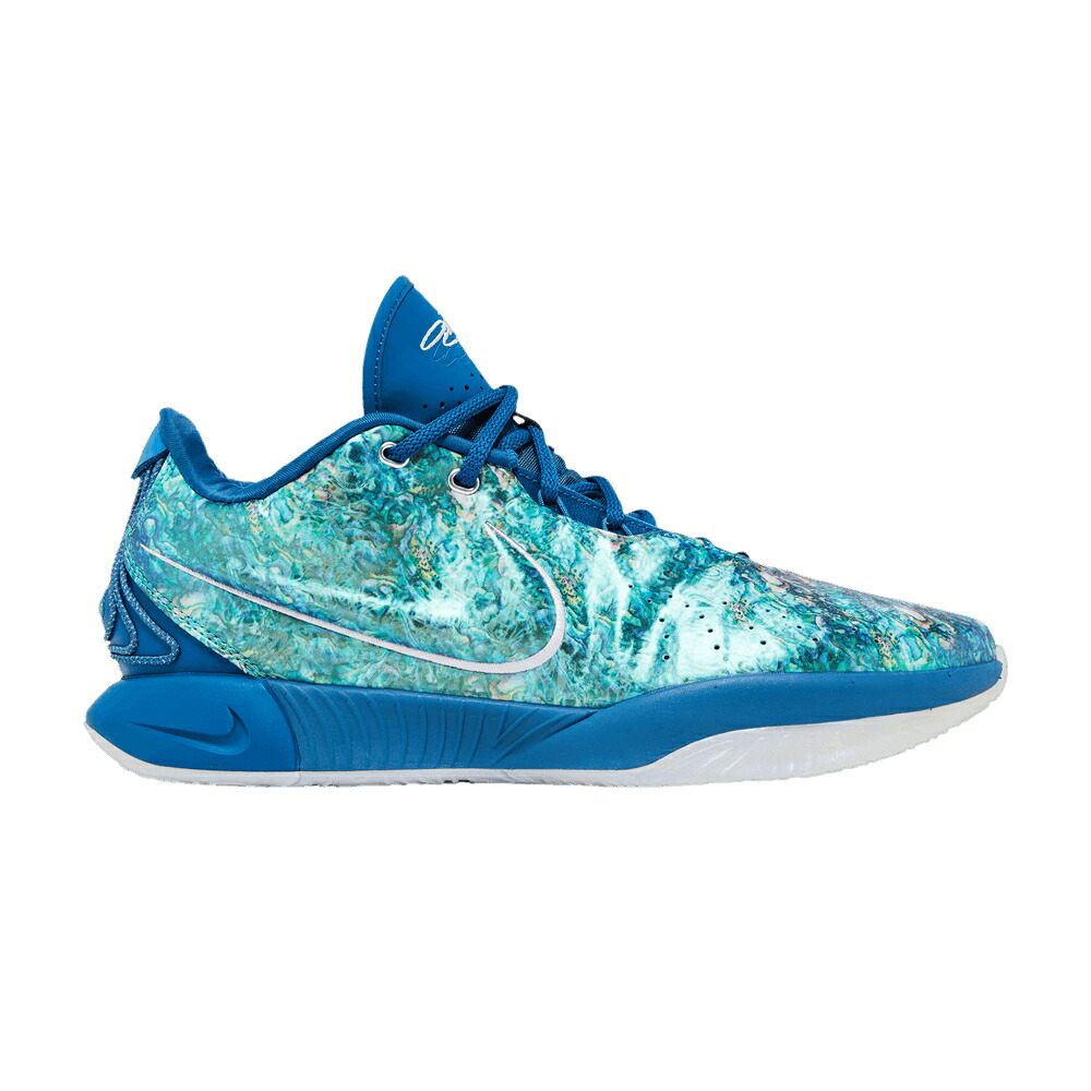 ナイキ レブロン 青色 ブルー コート 'ABALONE' スニーカー メンズ NIKE LEBRON 21 / INDUSTRIAL BLUE COURT BLUE|スニケス