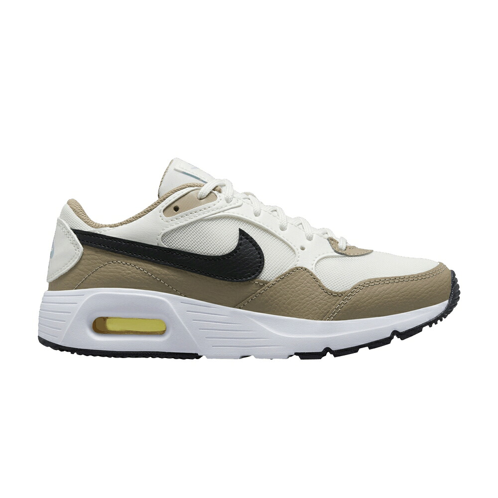 ナイキ マックス 白いこと 白いこと 黒いこと 黒いこと カーキ 大気圏マックス \u0027SUMMIT KHAKI\u0027 お坊っちゃん キッズ NIKE AIR MAX SC GS WHITE / SUMMIT WHITE BLACK KHAKI もの言う花 マタニティ スニーカー