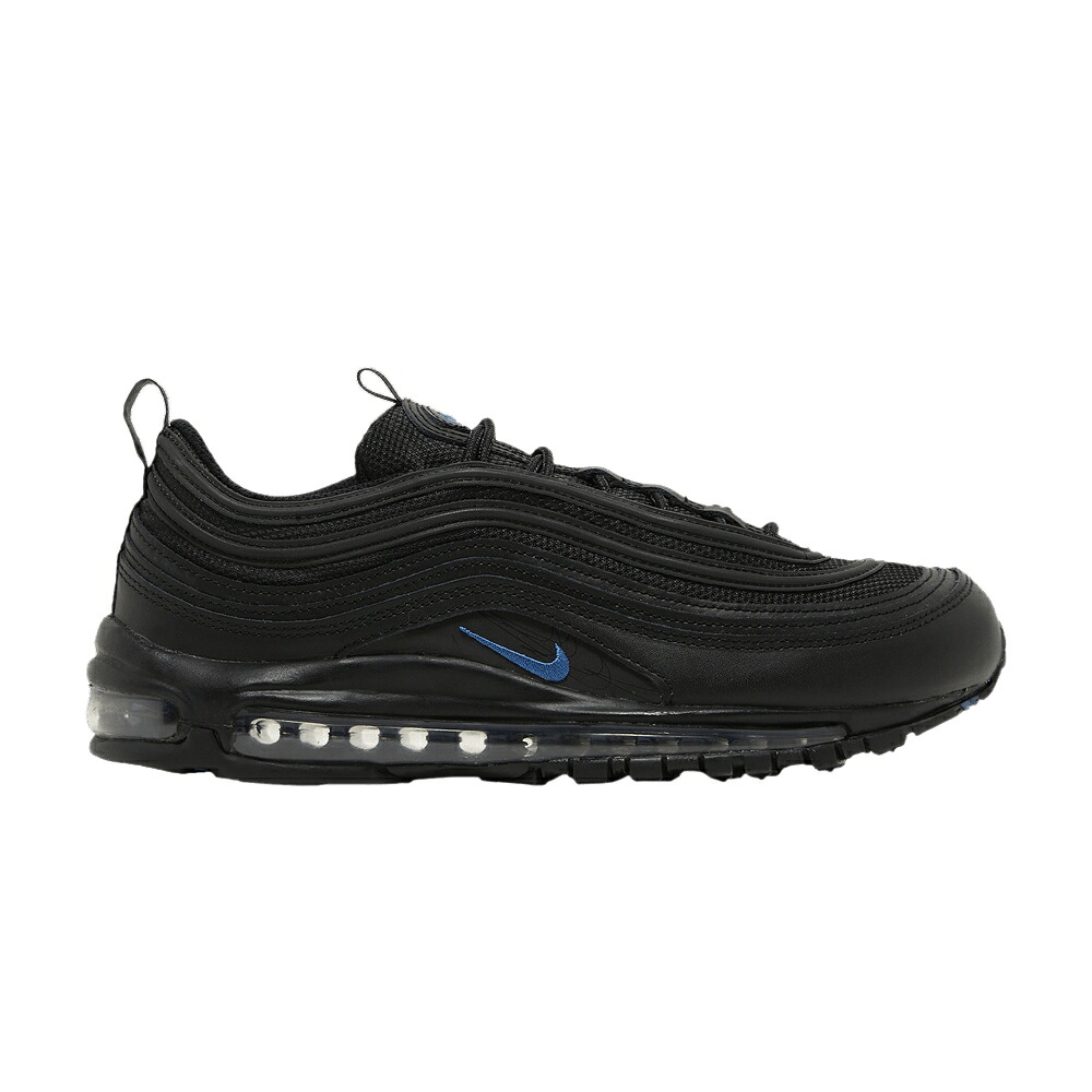 ナイキ マックス 黒色 ブラック 青色 ブルー エアマックス 'BLACK BLUE' スニーカー メンズ NIKE AIR MAX 97 DARK MARINA / BLACK DARK MARINA BLUE SMOKE｜スニケス