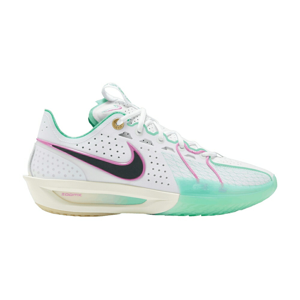 ナイキ 望遠レンズ 白いこと 白いこと サクラ色 \u0027WHITE PINK\u0027 スニーカー メンズ NIKE AIR ZOOM GT CUT 3 EP TEAL PLAYFUL / WHITE PLAYFUL PINK