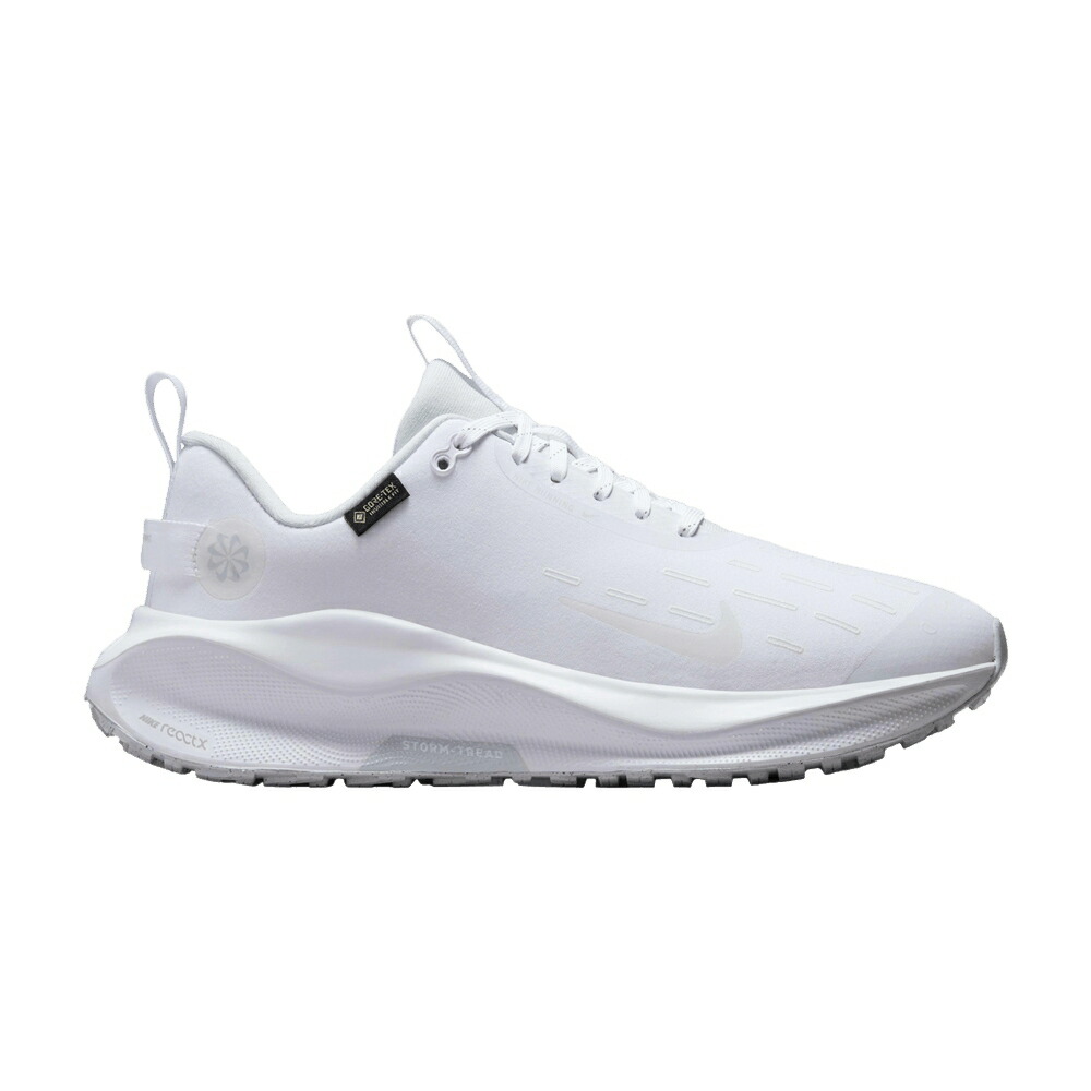 ナイキ ラン ゴアテックス ピュア 白色 ホワイト プラチナム 'WHITE PLATINUM' スニーカー レディース NIKE WMNS REACTX INFINITY RUN 4 GORE-TEX PURE / WHITE PURE PLATINUM WHITE