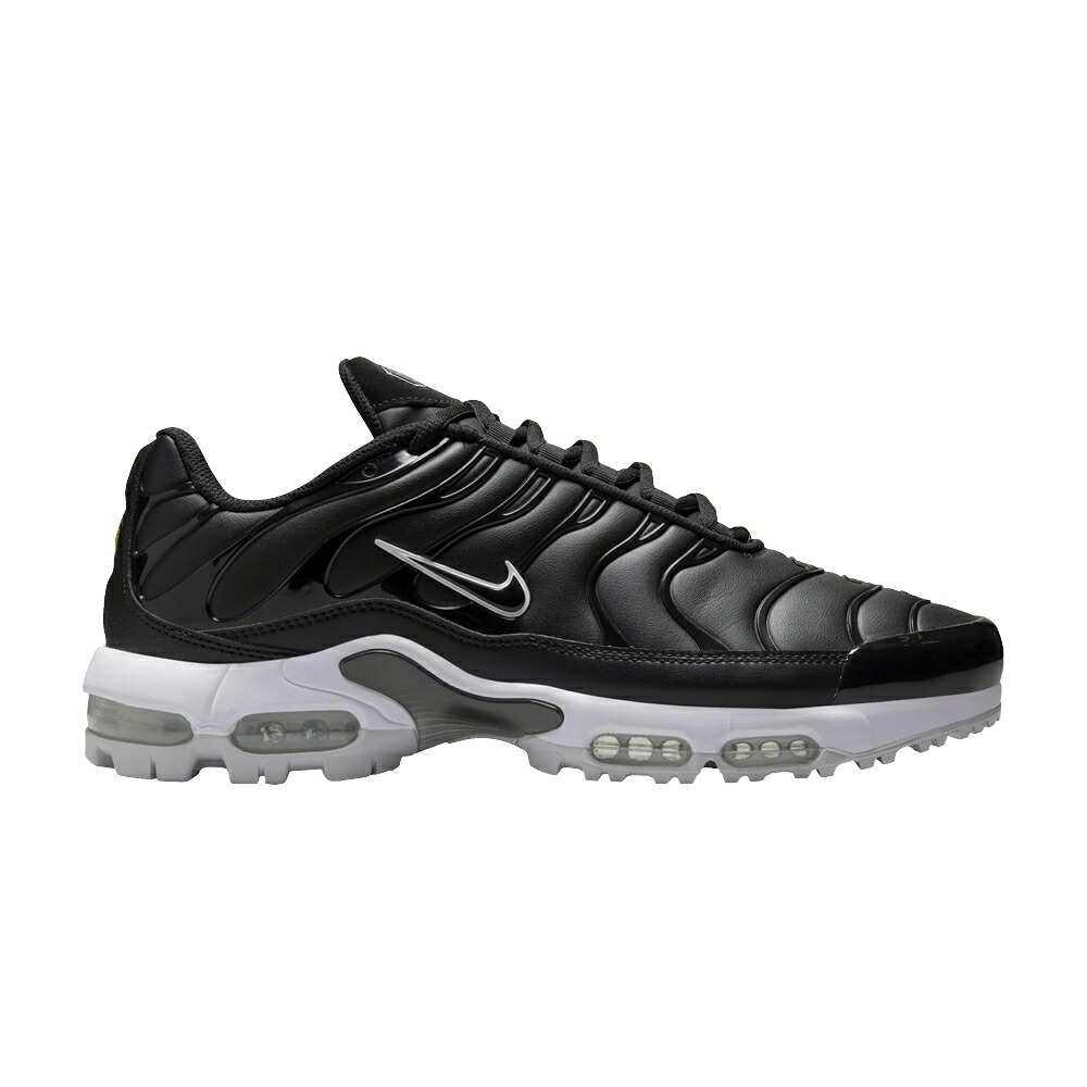 ナイキ マックス ゴルフ 黒色 ブラック 白色 ホワイト ゴールド エアマックスプラス BLACK LEATHER スニーカー メンズ NIKE AIR MAX PLUS GOLF / BLACK WHITE UNIVERSITY GOLD