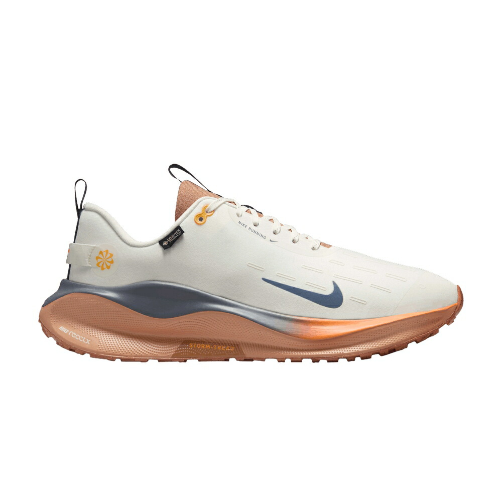 ナイキ ラン ゴアテックス 橙 オレンジ サンダー 青色 ブルー 'SAIL BLUE' スニーカー メンズ NIKE REACTX INFINITY RUN 4 GORE-TEX TOTAL ORANGE / SAIL THUNDER BLUE TOTAL ORANGE