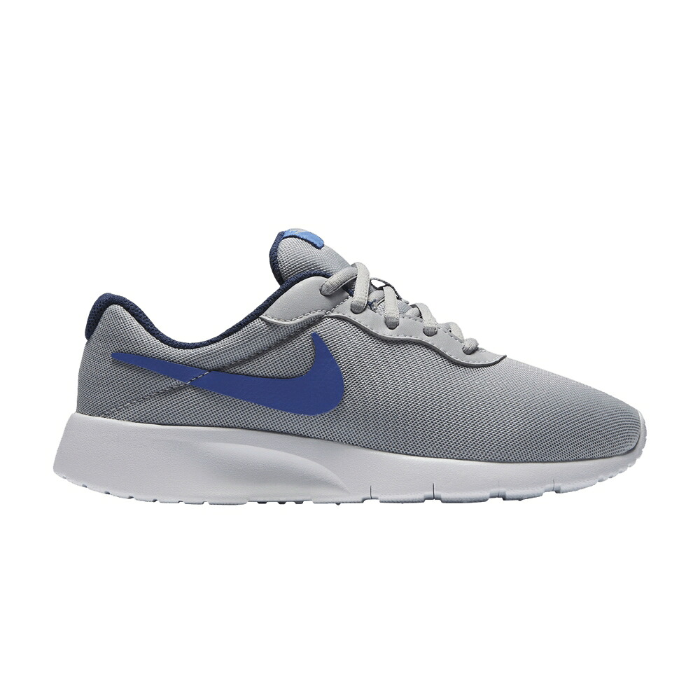 ナイキ 灰色 グレー 青色 ブルー 'WOLF BLUE' ジュニア キッズ NIKE TANJUN GS GREY COMET / WOLF GREY COMET BLUE ベビー マタニティ スニーカー|スニケス