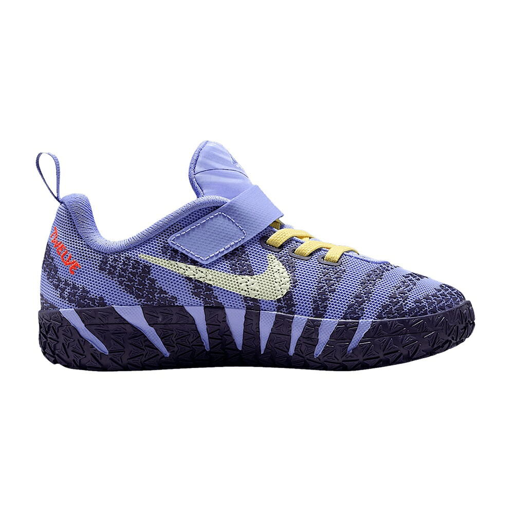 ナイキ ゴールド 紫 パープル \u0027CHANNEL 12\u0027 お坊っちゃん キッズ NIKE JA 3 なおなお書き / UNIVERSITY GOLD PURPLE DYNASTY もの言う花 マタニティ スニーカー