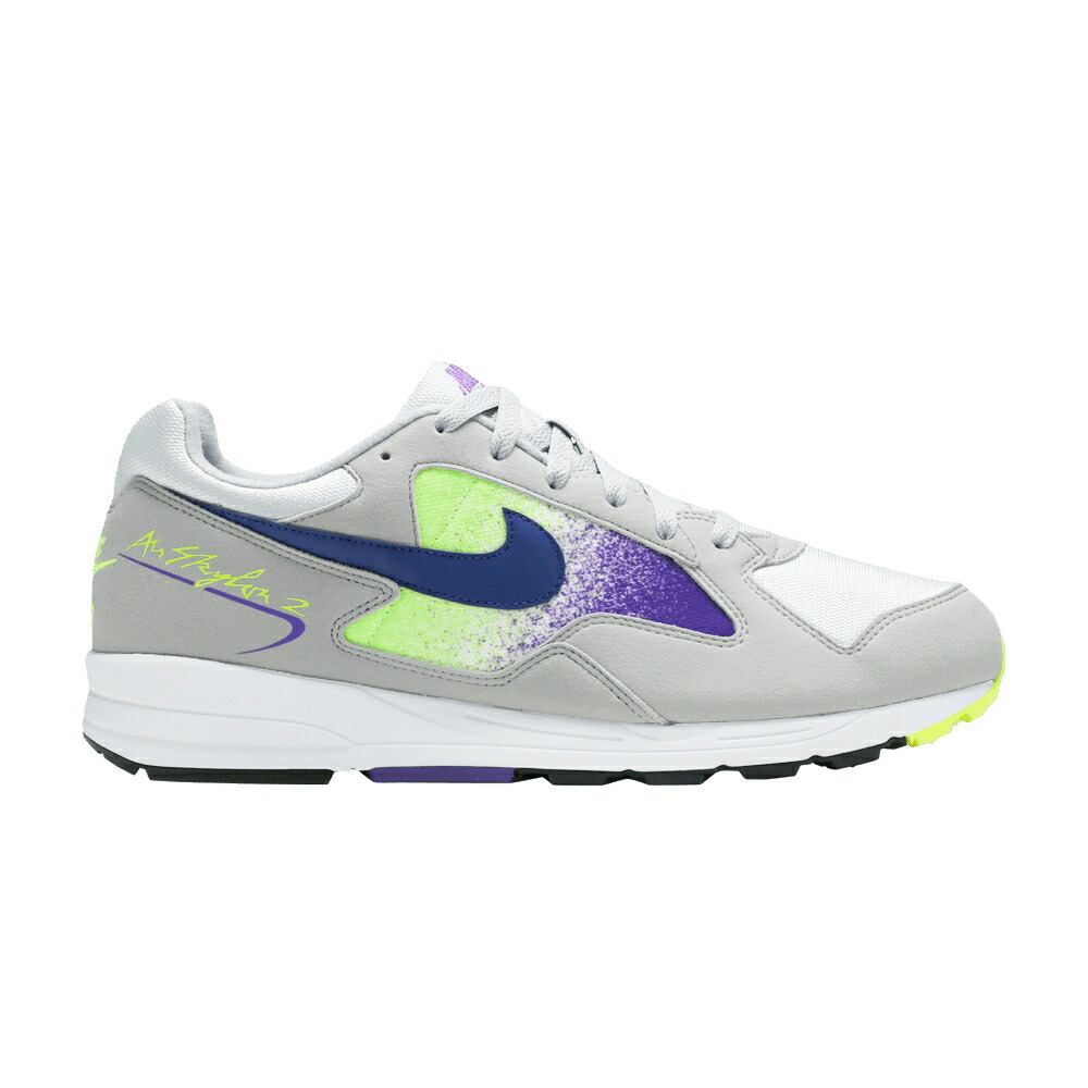 ナイキ 灰色 グレー ディープ GREY GRAPE スニーカー メンズ NIKE AIR SKYLON 2 VOLT / WOLF GREY VOLT HYPER GRAPE DEEP