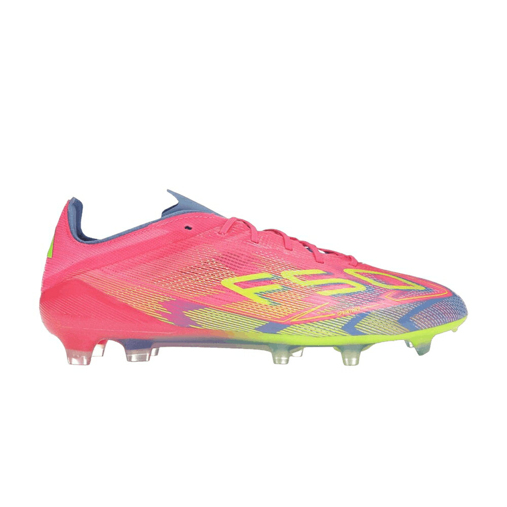 アディダス アディゼロ エリート 勝利 さくら色 青味 青色 \u0027MYSTIC PACK\u0027 スニーカー メンズ ADIDAS ADIZERO F50 ELITE FG VICTORY / LUCID PINK LUCID LEMON BLUE スニーカー-靴-メンズ靴