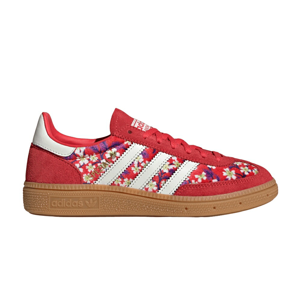 アディダス ハンドボール スペシアル 白いこと 白いこと \u0027LUCID RED\u0027 スニーカー メンズ ADIDAS LIBERTY LONDON X HANDBALL SPEZIAL J / SUPPLIER COLOUR OFF WHITE SEMI メンズ靴-靴-スニーカー