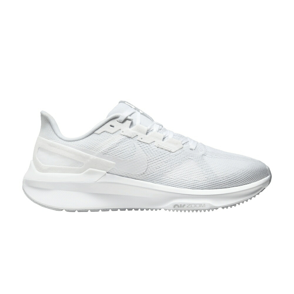 ナイキ ズーム ピュア 白色 ホワイト プラチナム 'WHITE PLATINUM' スニーカー メンズ NIKE AIR ZOOM STRUCTURE 25 PURE / WHITE PURE PLATINUM WHITE|スニケス