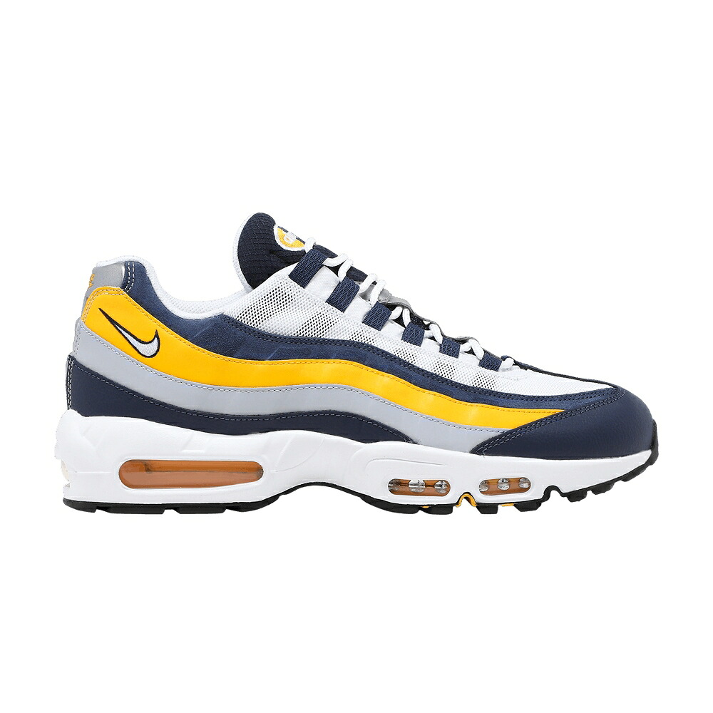ナイキ マックス 紺色 米国海軍 ゴールド エア湖マックス \u0027MICHIGAN\u0027 スニーカー メンズ NIKE AIR MAX 95 / MIDNIGHT NAVY UNIVERSITY GOLD