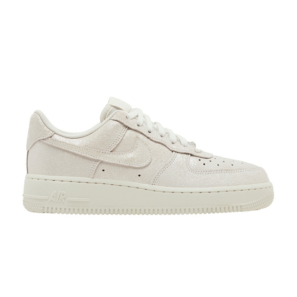 ナイキ 白色 ホワイト チーム 赤 レッド エアフォース '07 'SAIL SUEDE' スニーカー レディース NIKE WMNS AIR FORCE 1 SE GLITTERY / WHITE SAIL TEAM RED WHITE