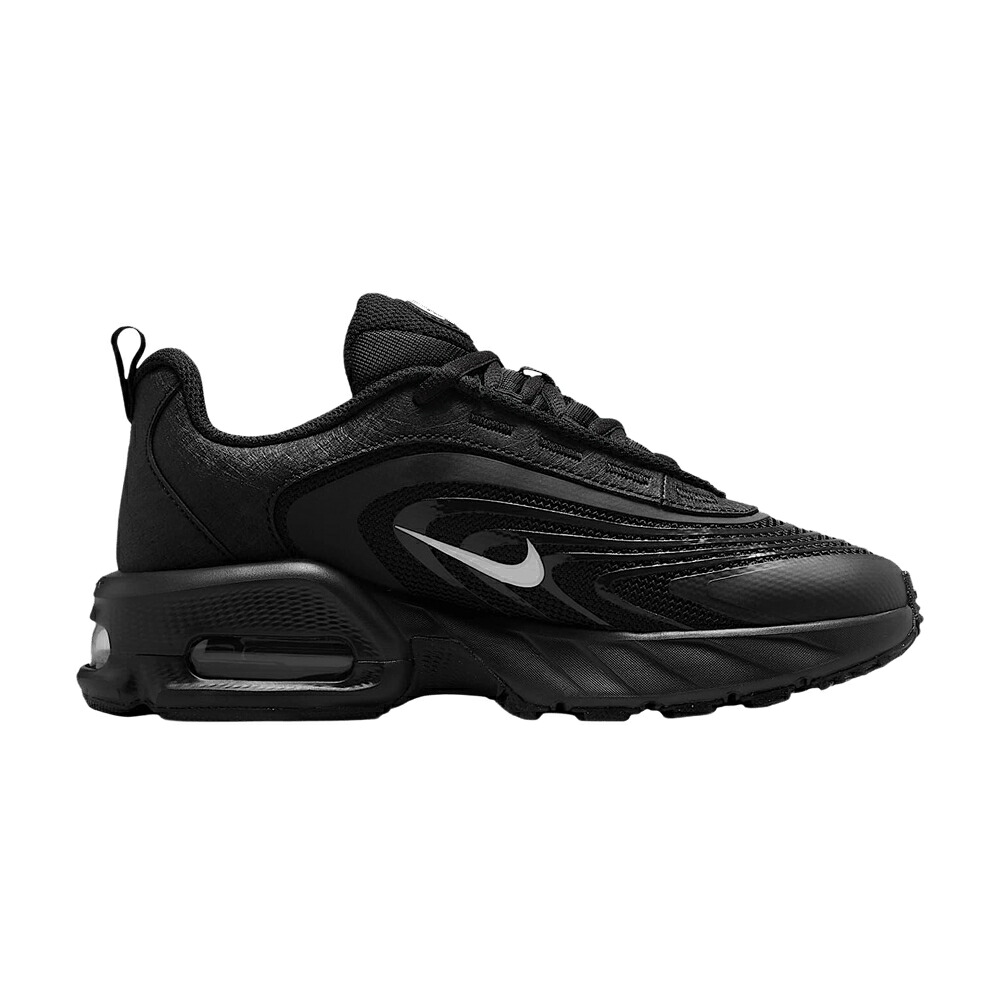 ナイキ マックス ファイア 黒色 ブラック 白色 ホワイト エアマックス 'BLACK WHITE' ジュニア キッズ NIKE AIR MAX FIRE GS / BLACK WHITE ベビー マタニティ スニーカー｜スニケス