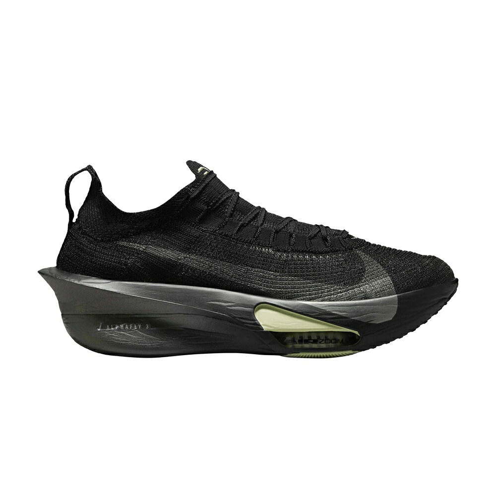 ナイキ ズーム オリーブ 黒色 ブラック NEXT% 'BLACK AURA' スニーカー メンズ NIKE AIR ZOOM ALPHAFLY 3 OLIVE / BLACK METALLIC MEDIUM ASH OLIVE｜スニケス