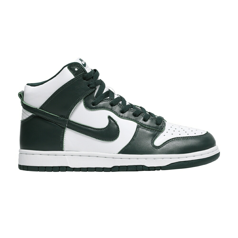 ナイキ ダンク ハイ 白色 ホワイト プロ 緑 グリーン ダンクハイ PARTAN GREEN スニーカー メンズ NIKE DUNK HIGH SP / WHITE PRO GREEN PRO GREEN