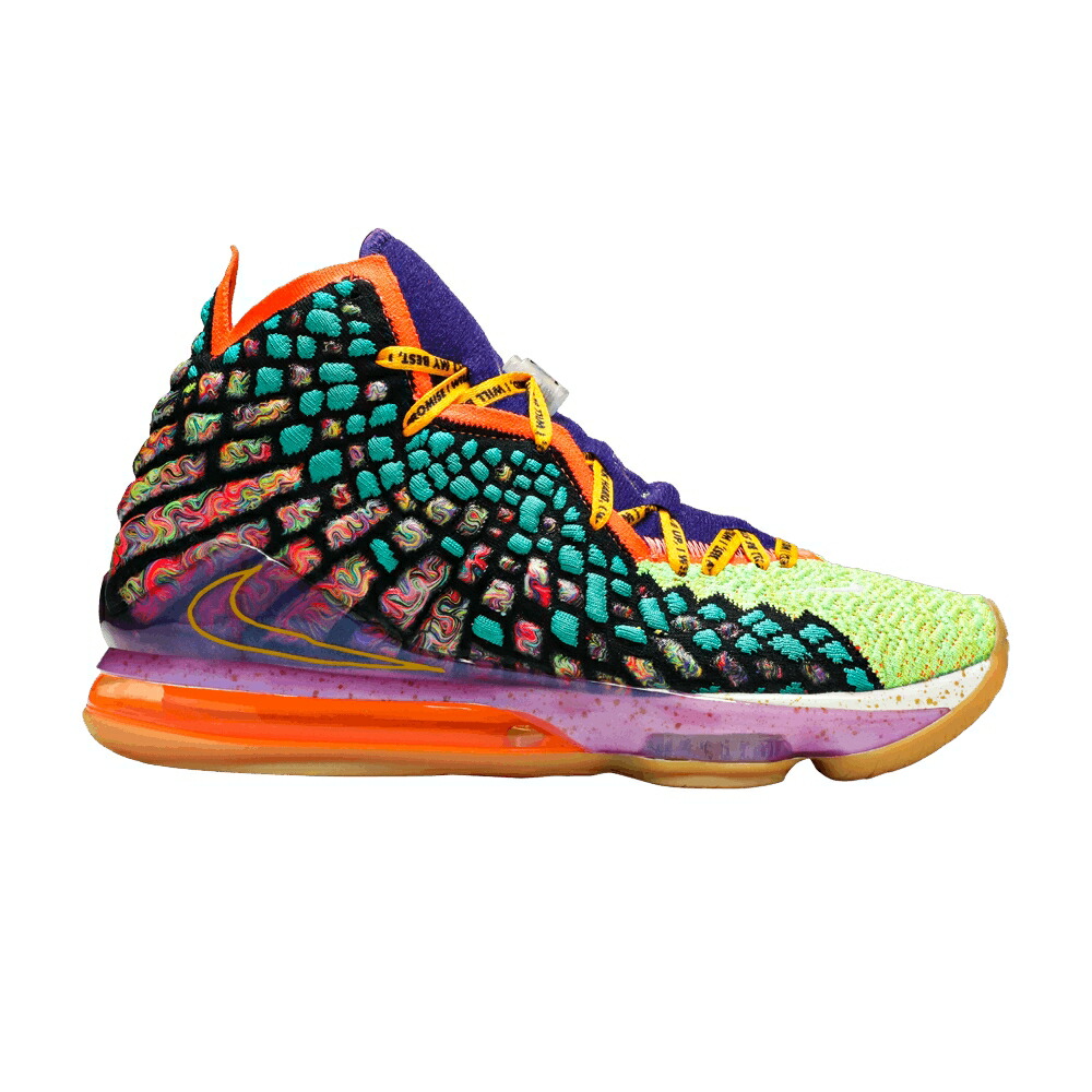 ナイキ レブロン WHAT THE スニーカー メンズ NIKE LEBRON 17 / MULTI COLOR MULTI COLOR