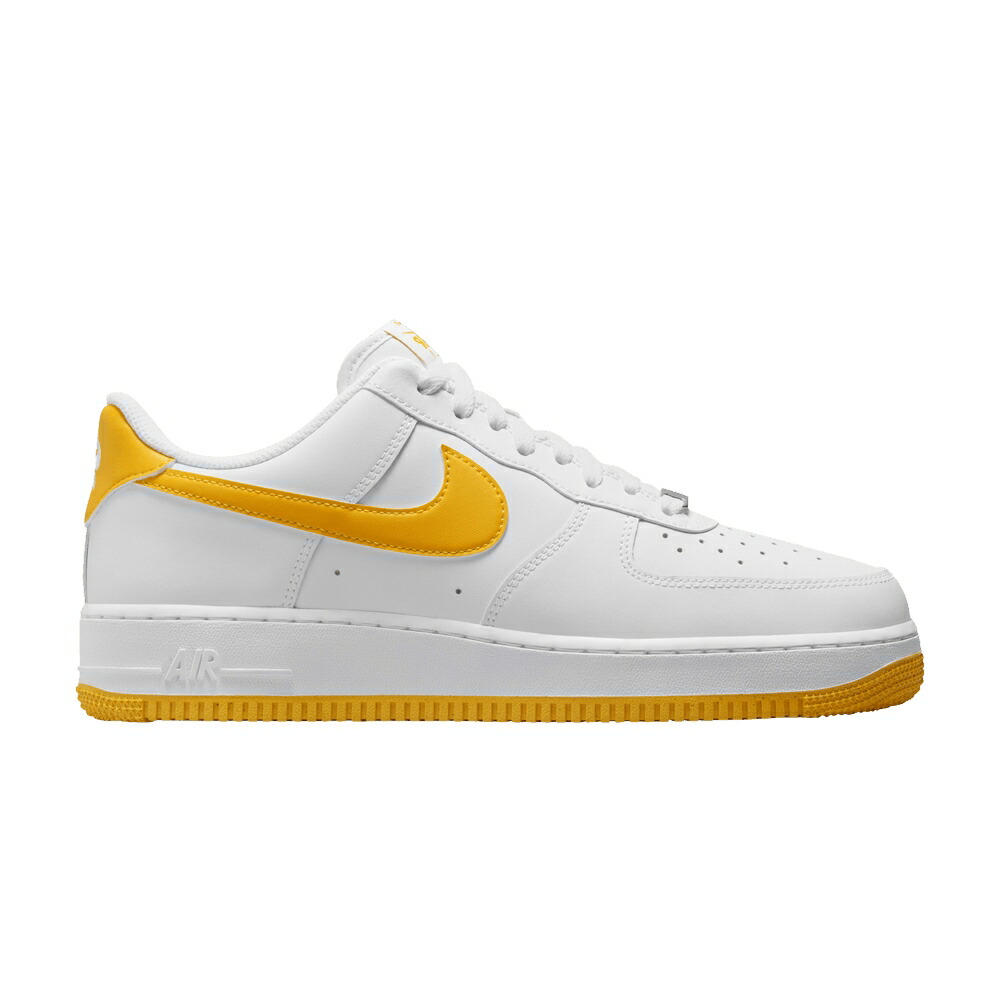 ナイキ 白色 ホワイト ゴールド エアフォース 07 WHITE GOLD スニーカー メンズ NIKE AIR FORCE 1 UNIVERSITY / WHITE UNIVERSITY GOLD WHITE