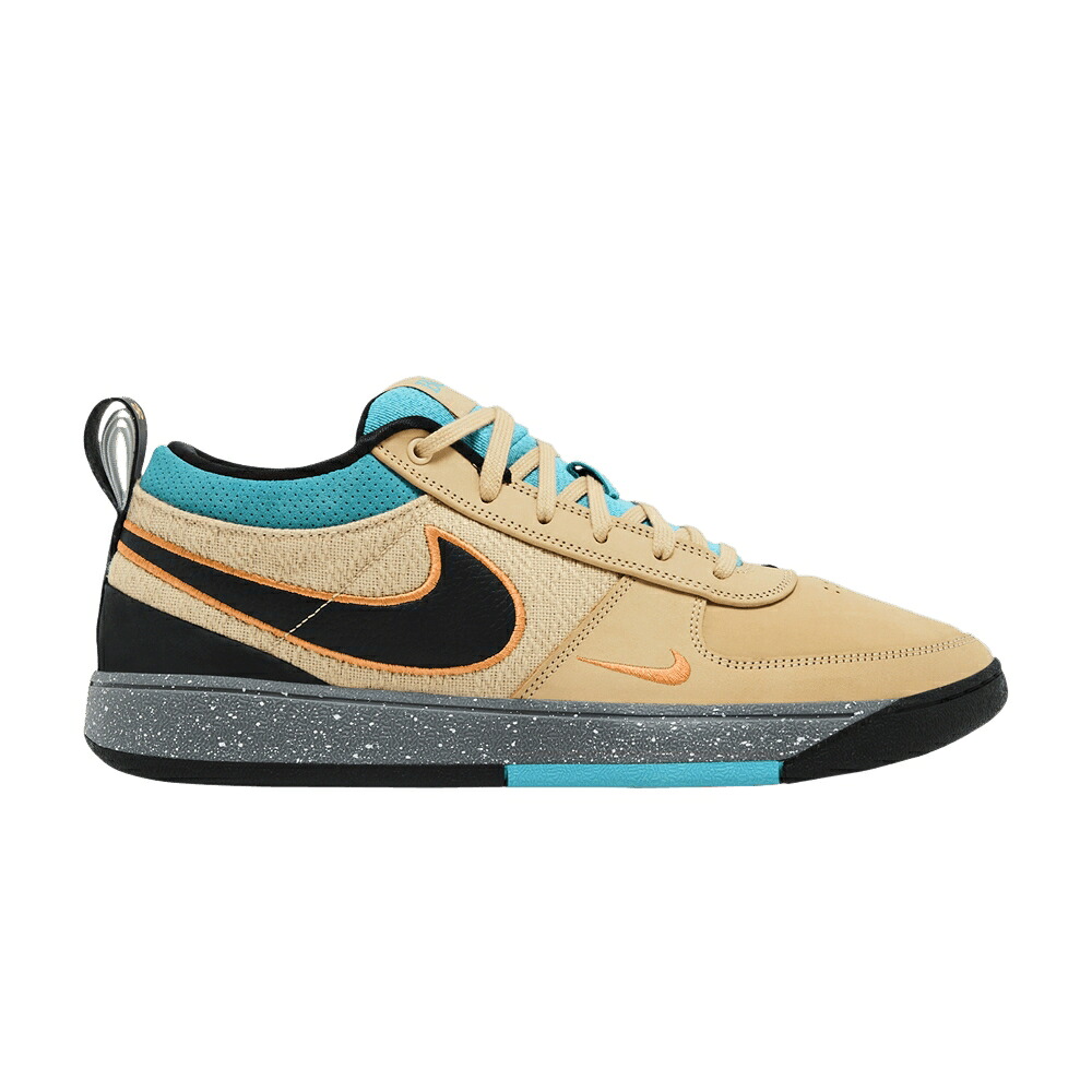 ナイキ 黒いこと 黒いこと \u0027MOWABB\u0027 スニーカー メンズ NIKE BOOK 1 / SESAME BLACK BRIGHT MANDARIN