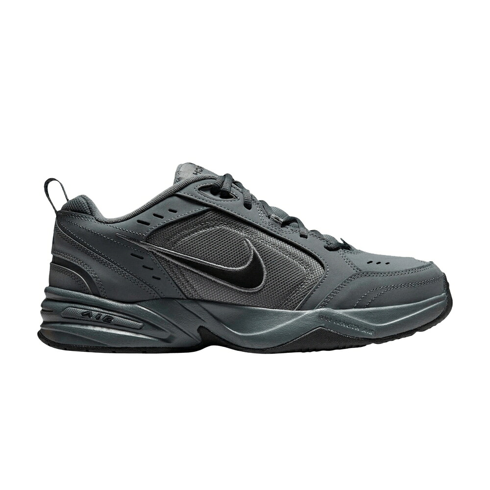 ナイキ モナーク 薄墨色 薄墨色 黒いこと 黒いこと \u0027DARK BLACK\u0027 スニーカー メンズ NIKE AIR MONARCH IV GREY / DARK GREY BLACK メンズ靴-靴