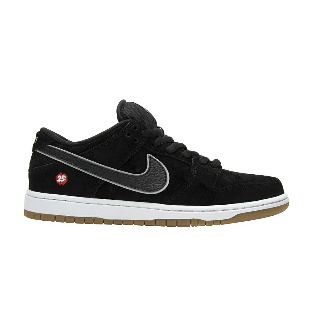ナイキ ダンク プレミアム エスビー 黒色 ブラック 銀色 シルバー ダンクロー QUARTERSNACKS スニーカー メンズ NIKE DUNK LOW PREMIUM SB / BLACK BLACK REFLECT SILVER