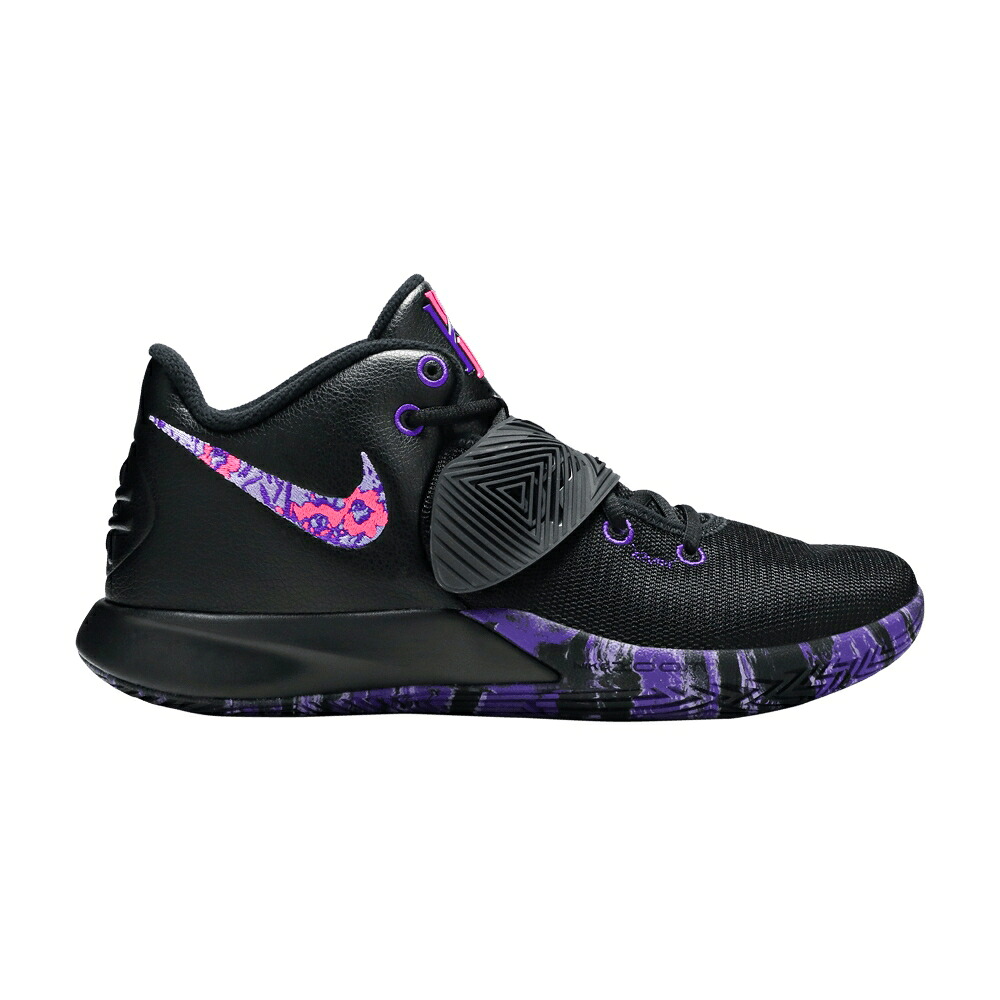 ナイキ カイリー 飛翔さあ美 黒いこと 黒いこと 紫 パープル \u0027FIERCE PURPLE\u0027 スニーカー メンズ NIKE KYRIE FLYTRAP 3 EP / BLACK FIERCE PURPLE