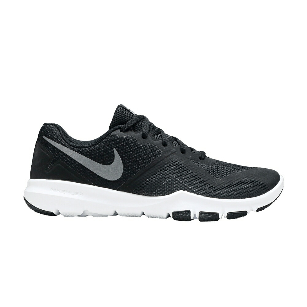 ナイキ 黒色 ブラック クール 灰色 グレー BLACK スニーカー メンズ NIKE FLEX CONTROL 2 / BLACK METALLIC COOL GREY
