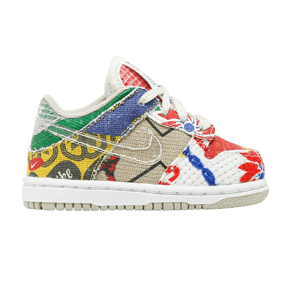 ナイキ ダンク ダンクロー \u0027CITY MARKET\u0027 もの言う花 NIKE DUNK LOW SP TD / MULTI COLOR MULTI COLOR