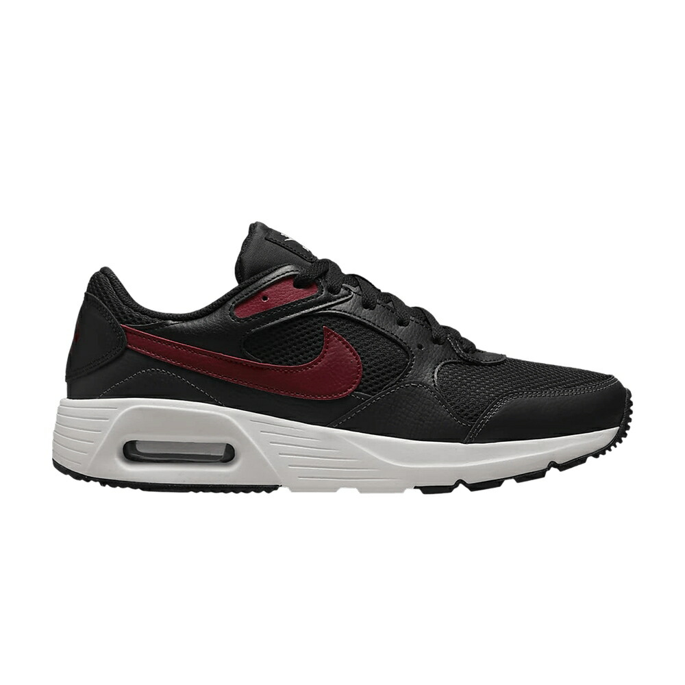 ナイキ マックス チーム 黒色 ブラック 白色 ホワイト エアマックス 'BLACK RED' スニーカー メンズ NIKE AIR MAX SC TEAM / BLACK ANTHRACITE SUMMIT WHITE