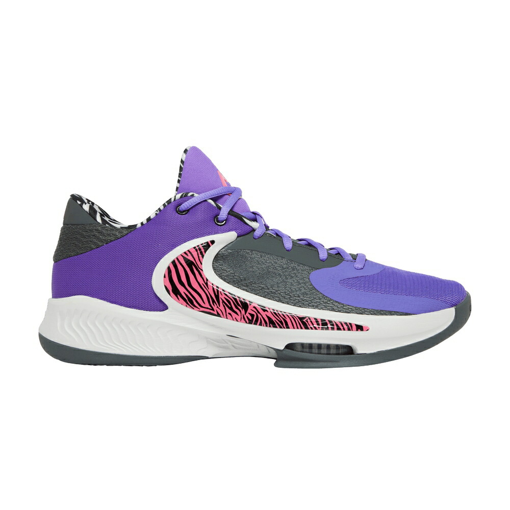 ナイキ ズーム アクション 白色 ホワイト 黒色 ブラック ズームフリーク LIGHTNING スニーカー メンズ NIKE ZOOM FREAK 4 NRG / ACTION GRAPE SUMMIT WHITE BLACK
