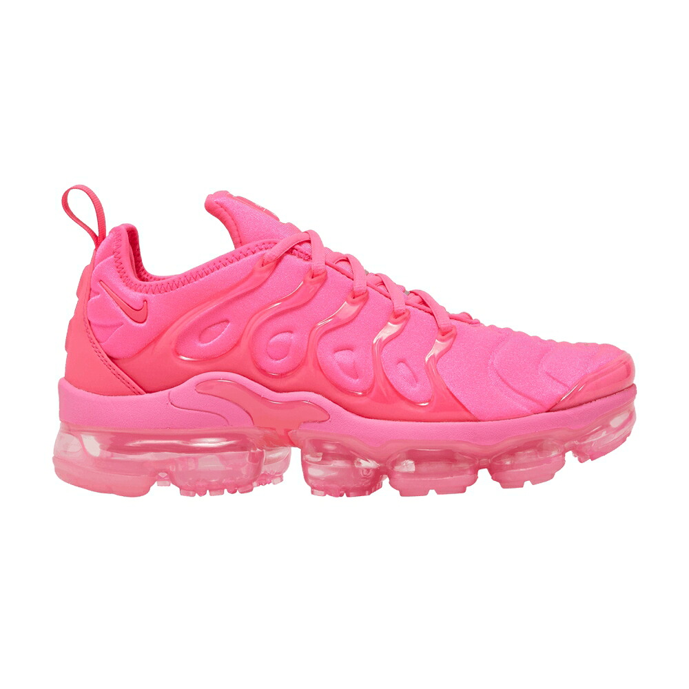 ナイキ サクラ色 白いこと 白いこと エアヴェイパーマックス \u0027HYPER PINK\u0027 スニーカー レディース NIKE WMNS AIR VAPORMAX PLUS / HYPER PINK HYPER PINK WHITE