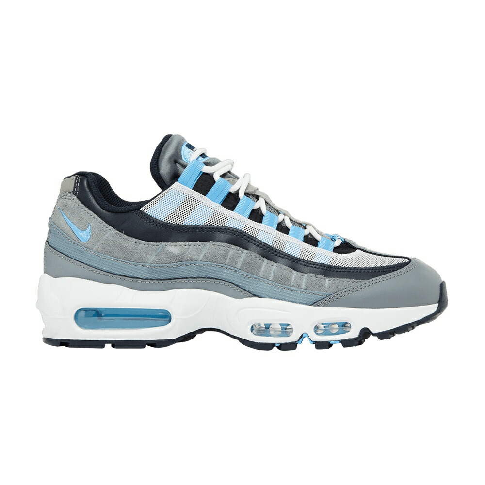 ナイキ マックス 灰色 グレー クール 白色 ホワイト エアマックス 'COOL BLUE' スニーカー メンズ NIKE AIR MAX 95 GREY UNIVERSITY / COOL GREY DARK OBSIDIAN WHITE