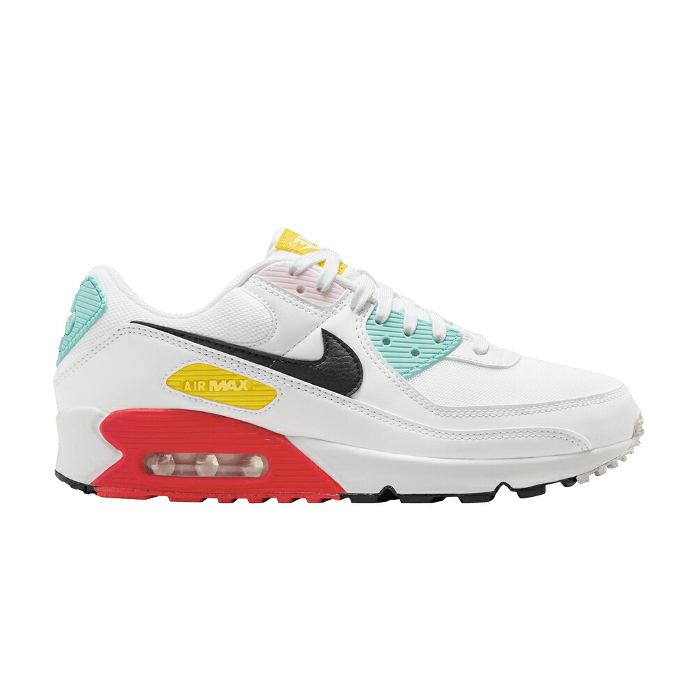 ナイキ マックス 白色 ホワイト ピンク クリムゾン エアマックス 'SPRING MULTICOLOR' スニーカー レディース NIKE WMNS AIR MAX 90 MULTI-COLOR' / WHITE PINK FOAM BRIGHT CRIMSON