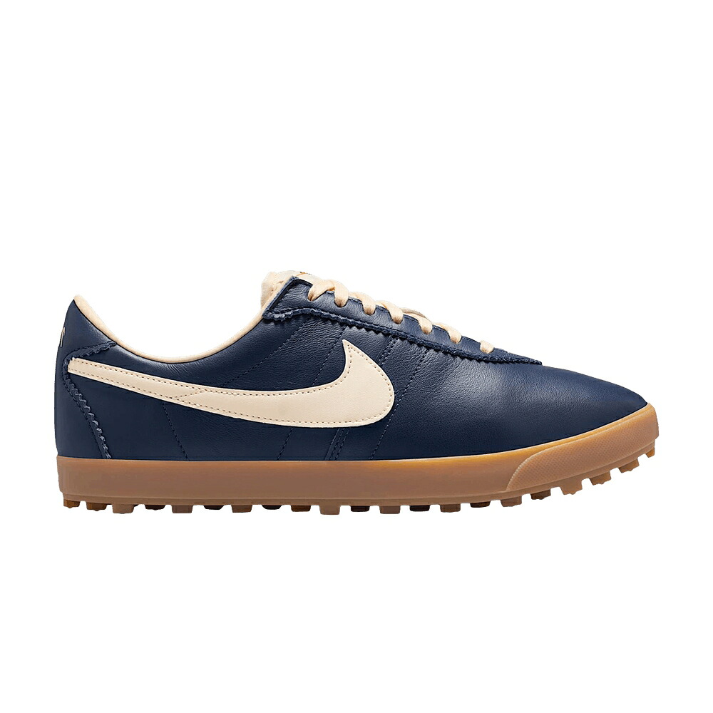 ナイキ グラバー 紺色 ネイビー 茶色 ブラウン 'LEATHER NAVY' スニーカー レディース NIKE WMNS ASTRO GRABBER - MIDNIGHT / MIDNIGHT NAVY GUM LIGHT BROWN｜スニケス